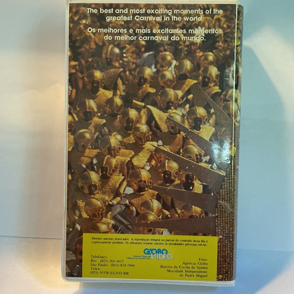 Carnaval 86 VHS tape by Globo Video NTSC - Picture 4 of 5